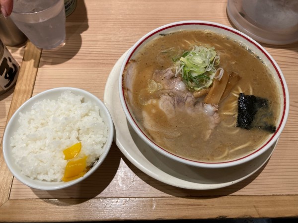 「濃厚とろりそば」@東京煮干し らーめん 玉 東京駅店の写真
