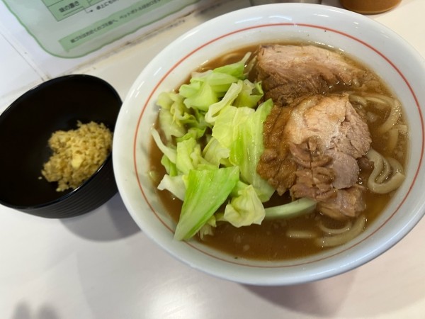 「ラーメンミニ880円＋しょうが50円　そのまま」@ハイパーファットンの写真