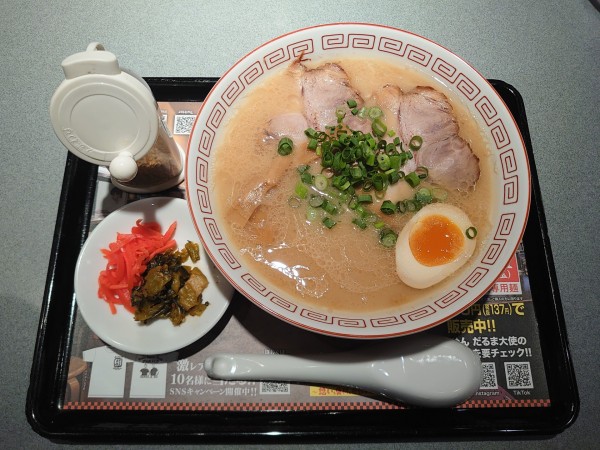 「群馬豚骨らーめん だるま大使(980円)」@らあめん花月嵐 浦和仲町店の写真