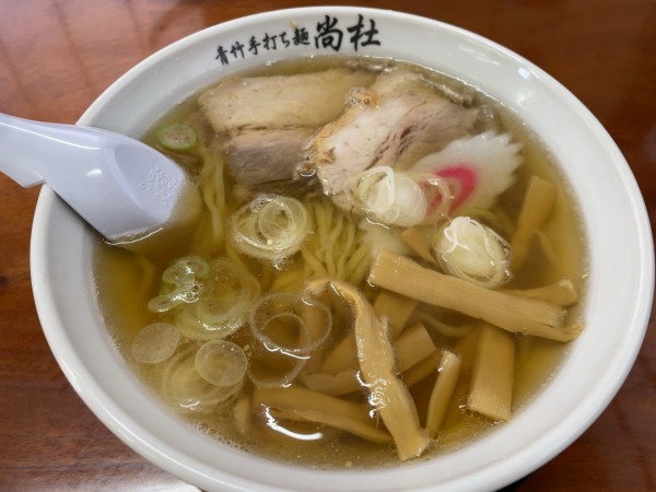「ラーメン760円」@佐野青竹手打ち麺 尚杜の写真