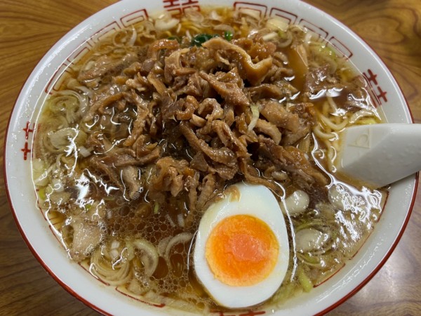 「ラーメン＋とり皮」@さくらい食堂の写真