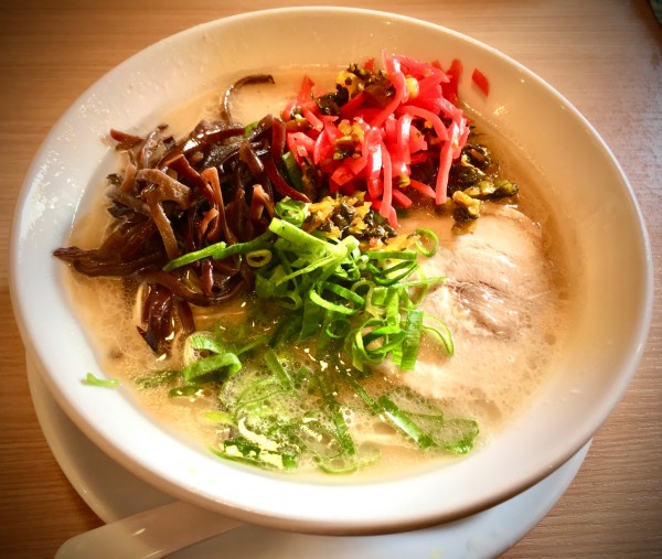 「博多豚骨(750¥)」@博多ラーメン 駿蔵 好間店の写真