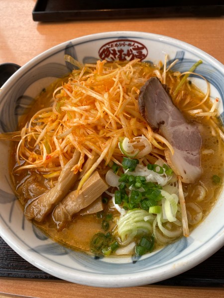 「ネギ味噌ラーメン」@こだわりらーめん ゆきむら亭 木田余店の写真