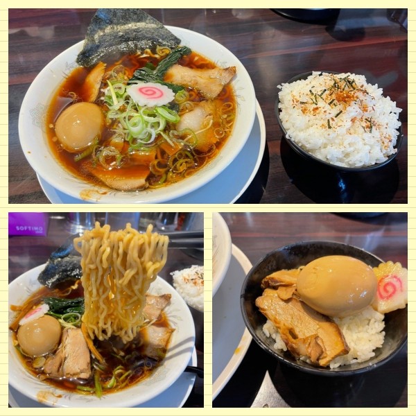 「越後長岡生姜醤油ラーメン 850円」@らーめん みずさわ 吉田店の写真