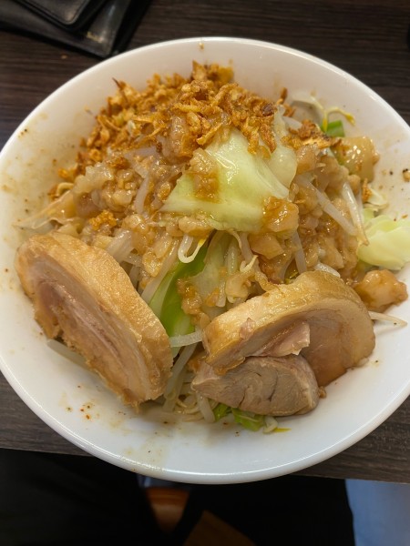 「汁なし 並（300g）　950円」@六麓 豚らーめんの写真