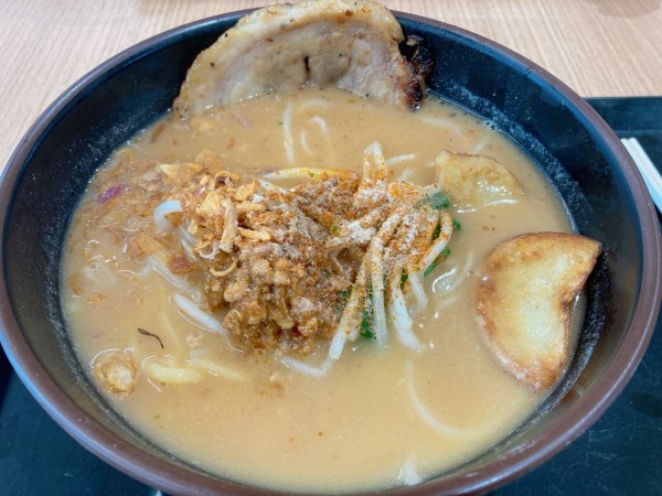 「北海道味噌ラーメン」@麺場 田所商店 酒々井PA(上り)店の写真