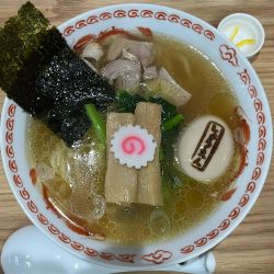 醤塩らーめん 並＋味玉