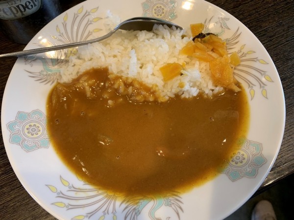 「ラーメン・小カレーセット」@三松 青砥店の写真