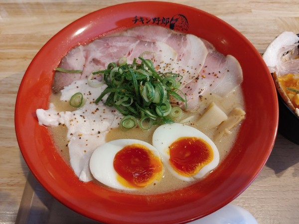 「贅沢なこってりやろう」@らーめん チキン野郎 近江八幡店の写真