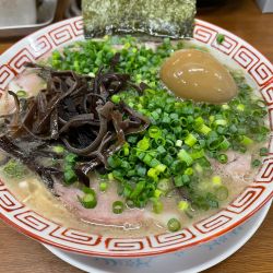 ねぎラーメン+味たまご+明太ごはん