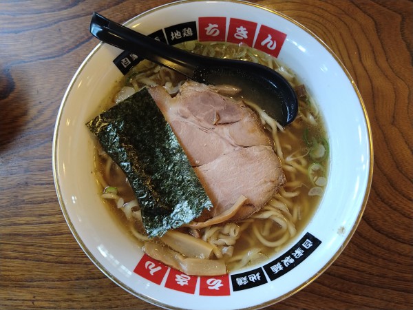 「地鶏ラーメン（醤油）＋大盛」@地鶏らーめん ちきんの写真