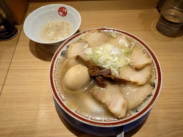 「肉そば こってり別皿」@田中そば店 九段下店の写真