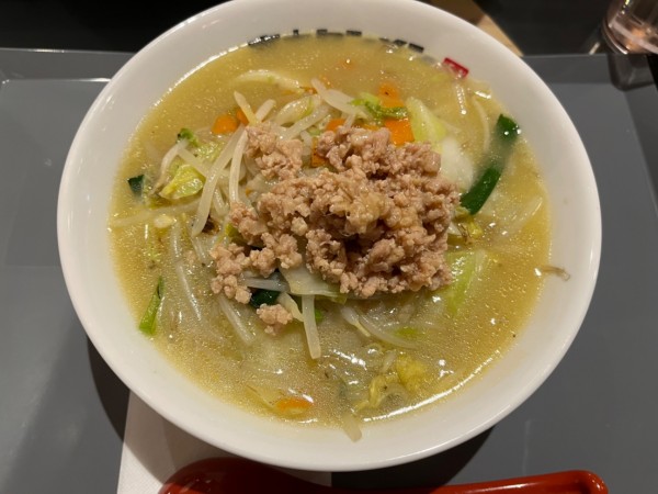 「鶏白湯タンメン」@富士タンメン 丸井溝口店の写真