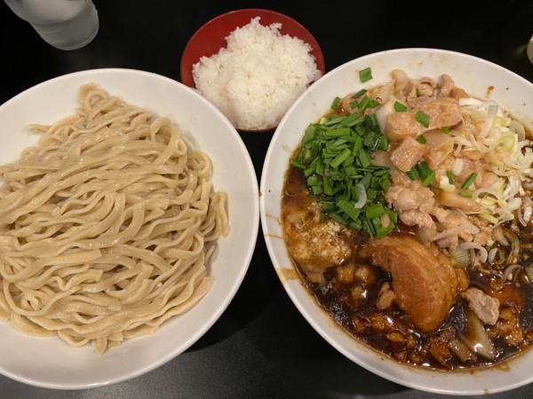 「限定 スタ満インスパイアつけ麺」@豚風。の写真