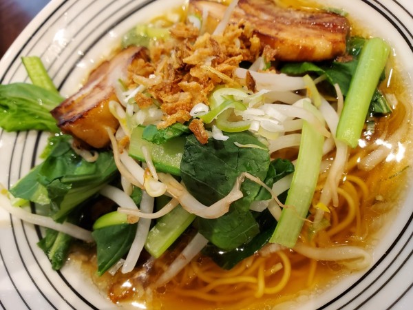 「醤油ラーメン７５０円」@五福飯店の写真