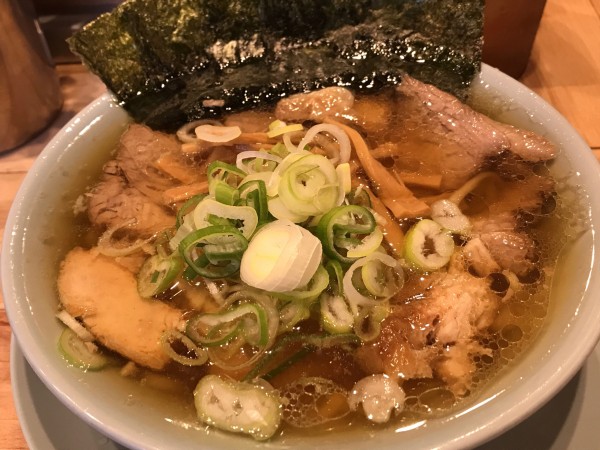 「中華そば＋海苔」@シンちゃんラーメンの写真