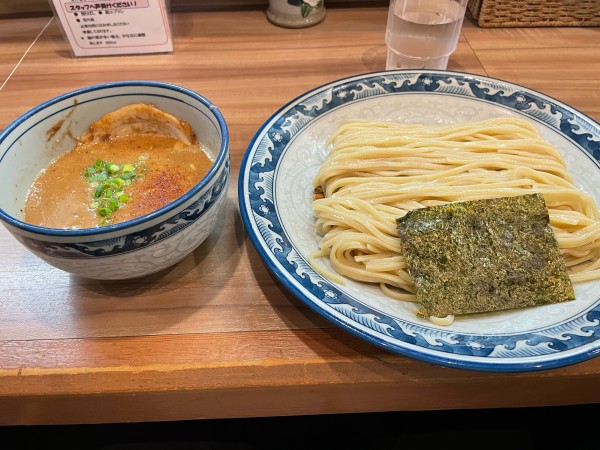 「つけそば中盛り」@中華そば・つけそば 浜屋 我孫子店の写真
