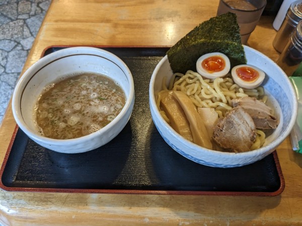 「味玉つけ麺」@中華そば 華丸の写真