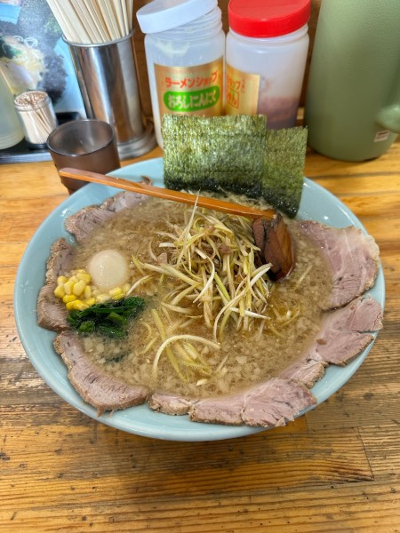 「味噌ネギチャーシュー」@ラーメンショップ 椿 上彦川戸店の写真