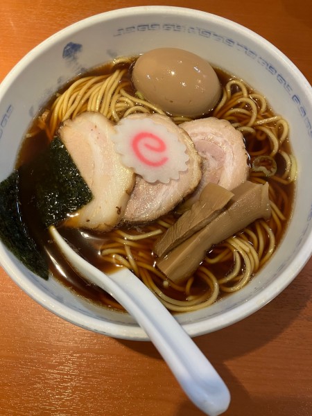 「スペシャルラーメン　醤油」@たけちゃんにぼしらーめん 調布店の写真