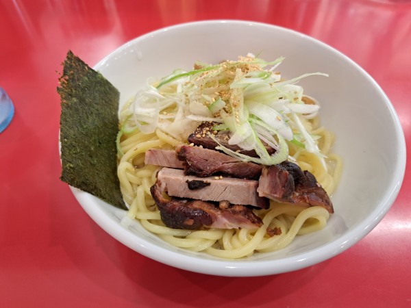 「塩油そば」@麺来亭の写真