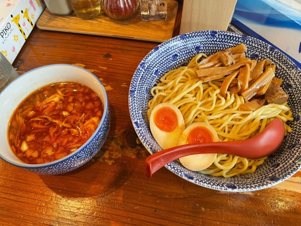 「つけめん　辛みそ」@弘富の写真