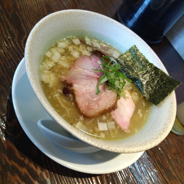 「中華そば塩手揉み麺」@中華蕎麦 柳の写真