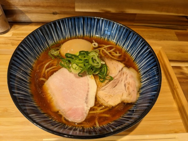 「味玉醤油」@ハちゃんラーメンの写真