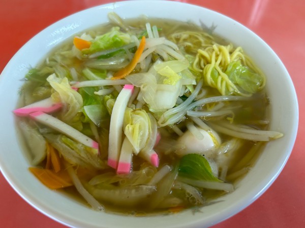 「タンメン700円」@ラーメン 新京の写真