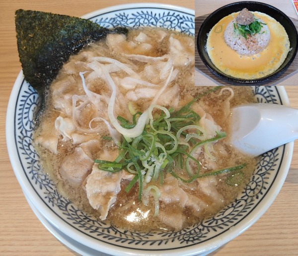 「肉そば￥759＋チャーハンセット￥220＝￥979」@丸源ラーメン 川越岸町店の写真