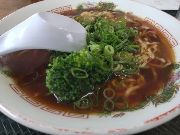 「醤油ラーメン450円」@えびす食堂の写真