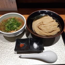 つけ蕎麦(辛み追加)ネギ