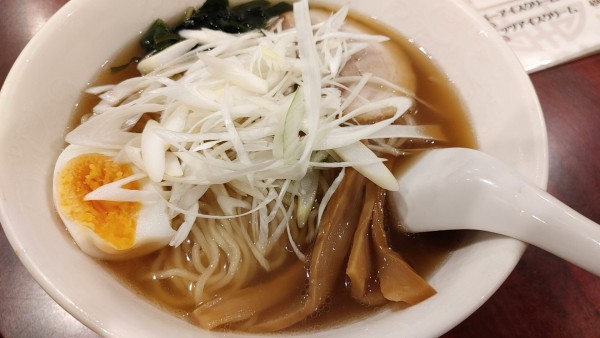 「ネギラーメン」@中華料理 美味城の写真