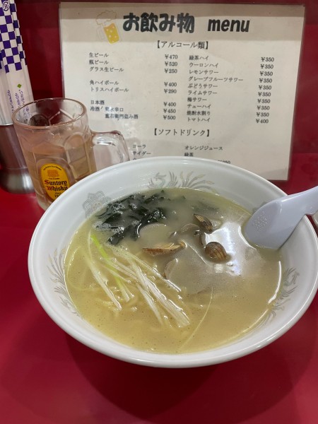 「あさりバターらーめん」@ラーメン 太郎の写真
