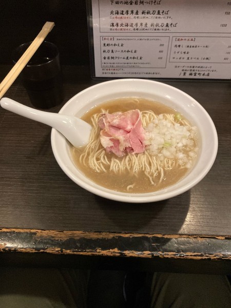 「煮干しそばclassic」@灰汁中華 丿貫 福富町本店の写真