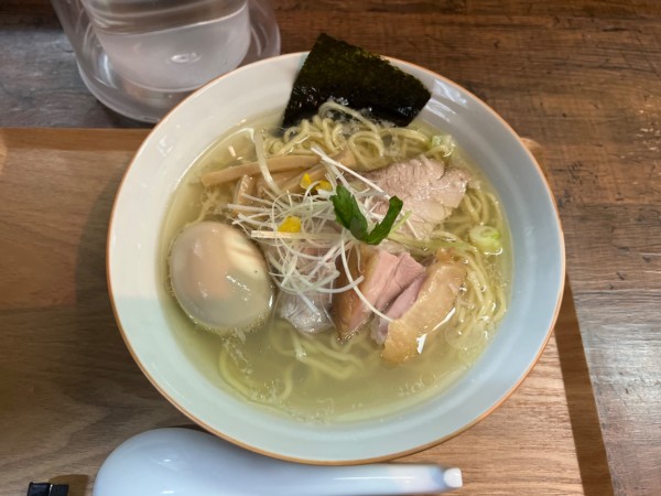 「味玉塩蕎麦 1150円」@中華蕎麦 仁香の写真