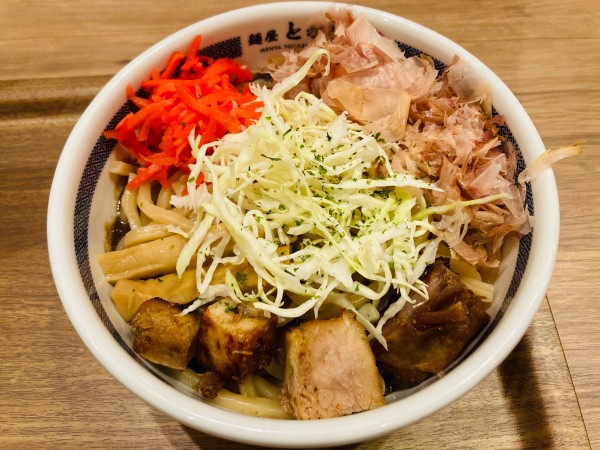 「屋台油そば(魚介) 300g」@麺屋とがし 祭伝の写真