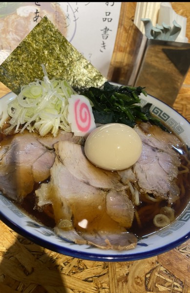 「味玉らーめん」@生姜正油ラーメン専門店 たかのの写真