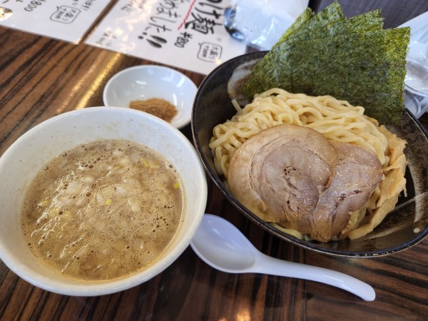 「つけ麺　海苔」@中華そば わた辺の写真