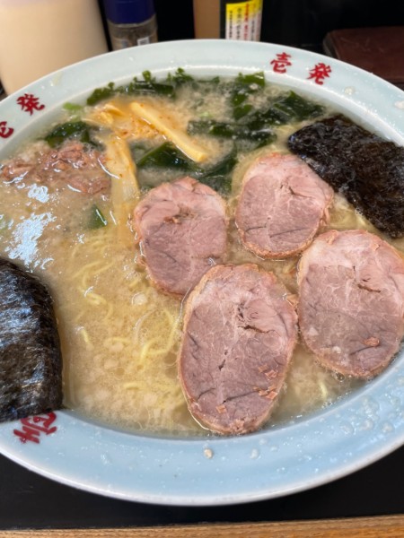 「ラーメン中盛」@壱発ラーメン 相模原店の写真
