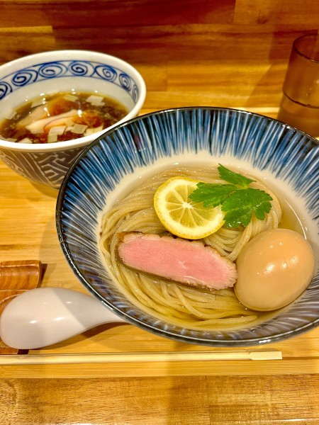 「特製昆布水つけ麺【醤油】」@ハちゃんラーメンの写真