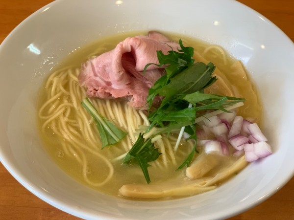 「濃厚鶏らーめん+替玉」@らーめん コッコの写真