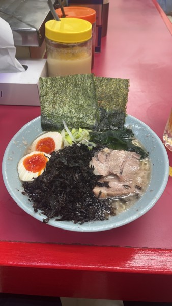「岩のりラーメン」@ラーメンショップ 牛久結束店の写真