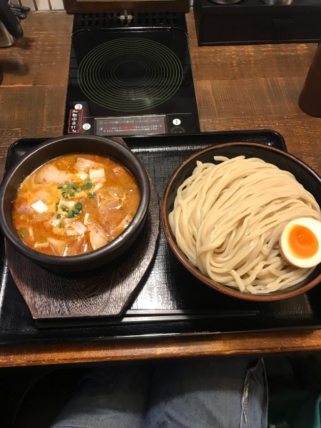 「辛塩つけ麺(大盛)」@中華そば ことぶきやの写真
