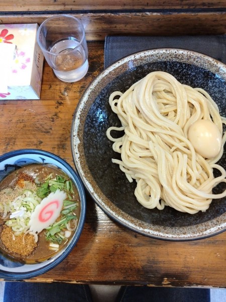 「つけ玉そば」@らーめんはたかくるの写真