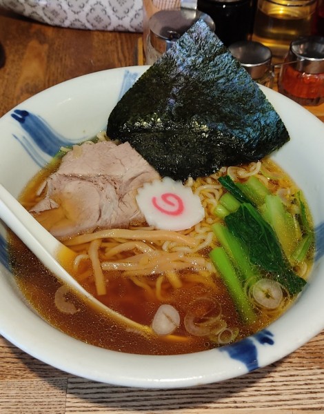 「醤油ラーメン」@ラーメン食堂 粋な一生の写真
