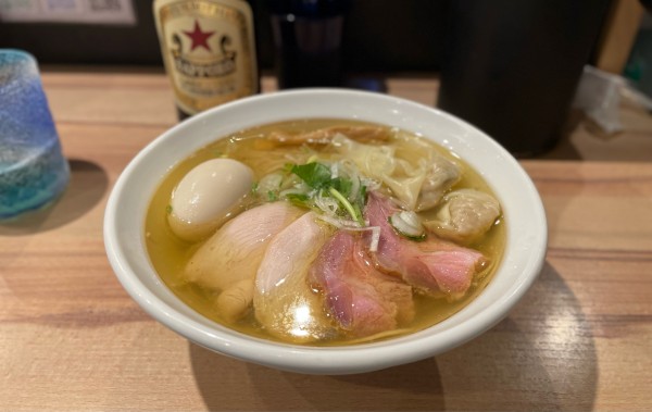 「特製塩ラーメン ¥1250」@麺屋 彩音 ~Sign~の写真