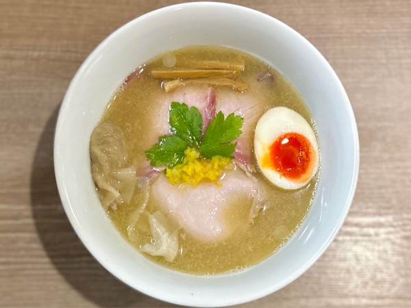 「★特製 三位一体(煮干し×サバ×浅利)🍜¥1,200」@中華そば 和渦 TOKYOの写真