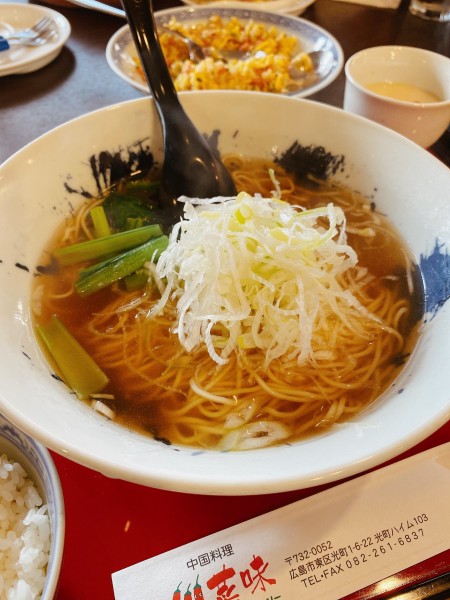 「葱そば」@川菜味の写真