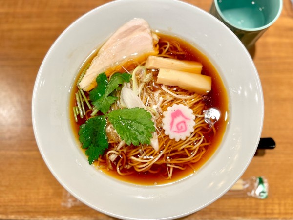 「鶏醤油そば　鶏チャー　780」@中華そば0の写真